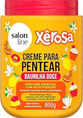 CREME PARA PENTEAR SALON LINE 800G XEROSA BAUNILHA DOCE
