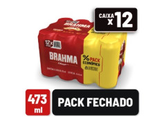 CERVEJA BRAHMA LT 473ML