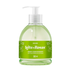 SABONETE LIQUIDO LEITE DE ROSAS 300ML ERVA DOCE