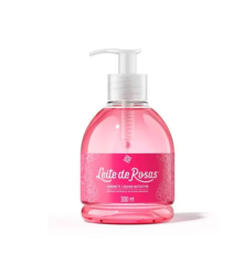 SABONETE LIQUIDO LEITE DE ROSAS 300ML TRADICIONAL