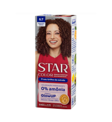 TINTURA STAR COLOR S/AMONIA 50G 6.7 CHOCOLATE INTENSO