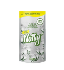 SABONETE LIQUIDO NATHY REFIL 200ML FLOR DE ALGODAO