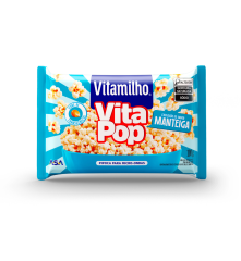 MILHO PARA PIPOCA DE MICRO-ONDAS VITAMILHO 100G MANTEIGA